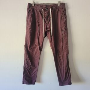 Vuori Burgundy Straight Leg Pants